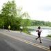 Dexter-Ann Arbor half marathon runners jog on Huron River Drive on Sunday, June 2. Daniel Brenner I AnnArbor.com